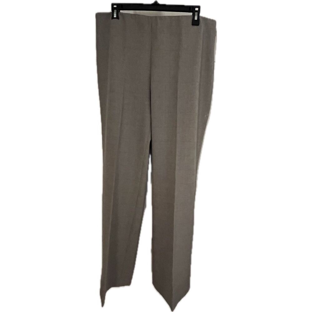600 West Women’s Plaid Dress Pants Side Zip Size 14 Business Attire